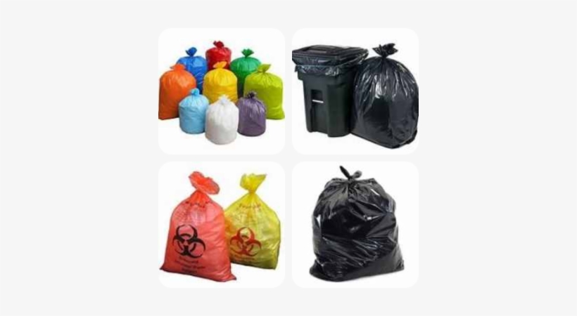 Schemplast Is Known For Best Quality Plastic Garbage - High Density Black Trash Bags, 24" X 24", 7-10 Gallon, transparent png download