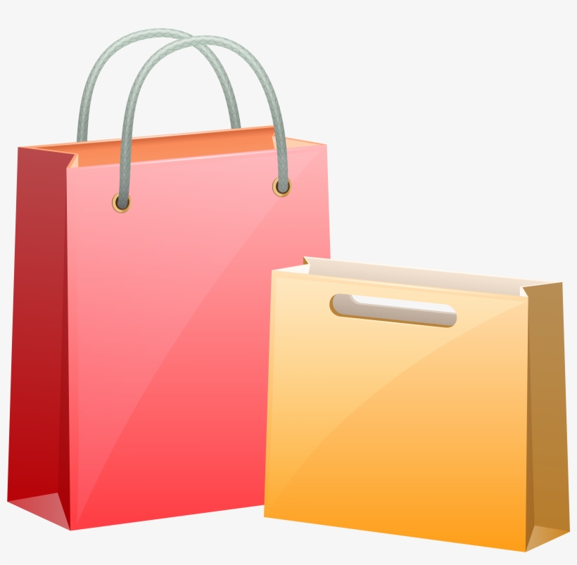 Picture Royalty Free Library Gift Bags Png Clip Art - Gift Bags Png, transparent png download