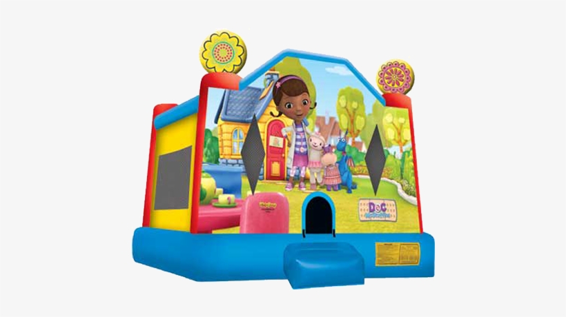 Doc Mcstuffins Moonwalk - Sesame Street Bounce House Tampa, transparent png download
