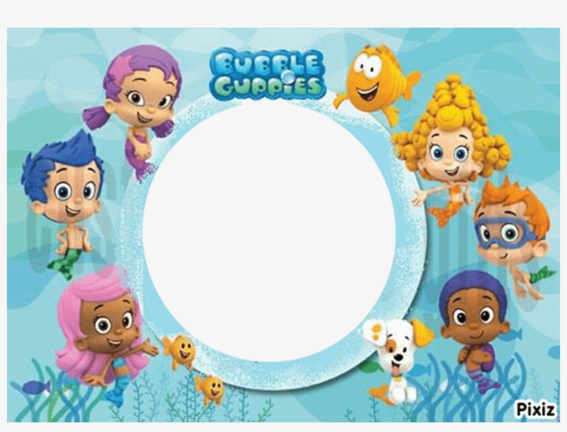 Marco Foto Bubble Guppies - Bubble Guppies:v1 Dvd, transparent png download