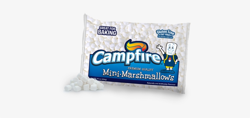 Campfire Mini Marshmallows - Campfire Marshmallows Giant Roasters, transparent png download