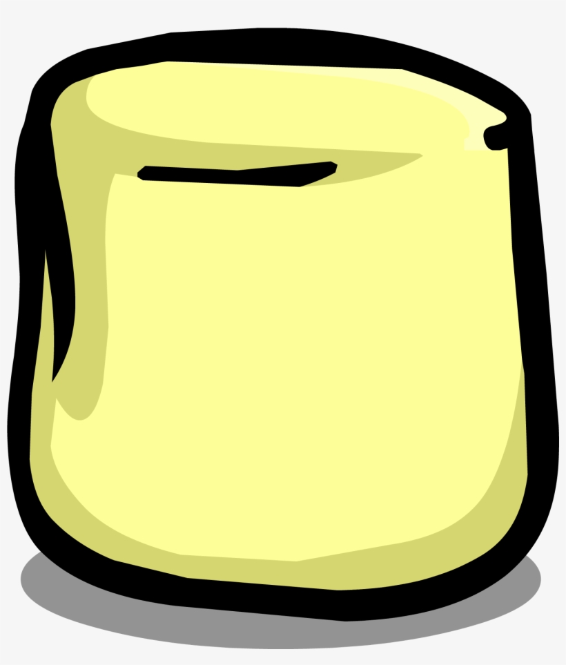Jpg Black And White Image Sprite Png Club Penguin Wiki - Marshmallow Sprite, transparent png download