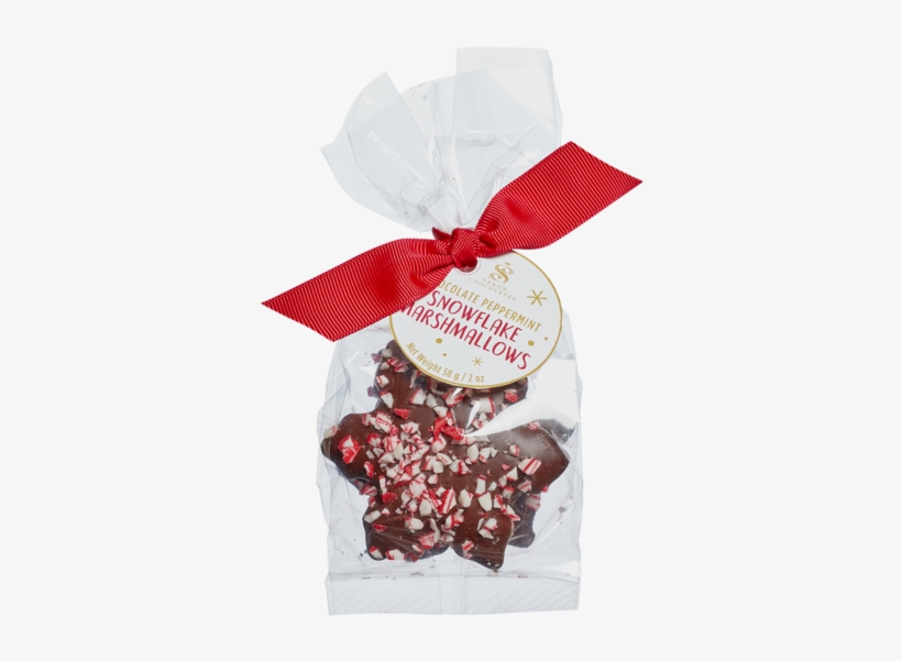 Chocolate Enrobed Snowflake Marshmallow Bag Sold Out - Chocolate, transparent png download