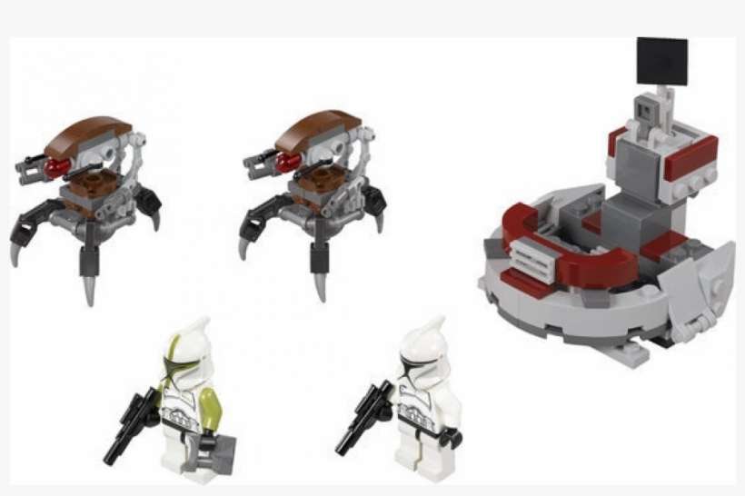 Lego Clone Trooper Vs Droidekas, transparent png download