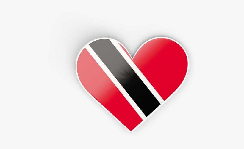 Illustration Of Flag Of Trinidad And Tobago - Flag Of Trinidad And Tobago, transparent png download