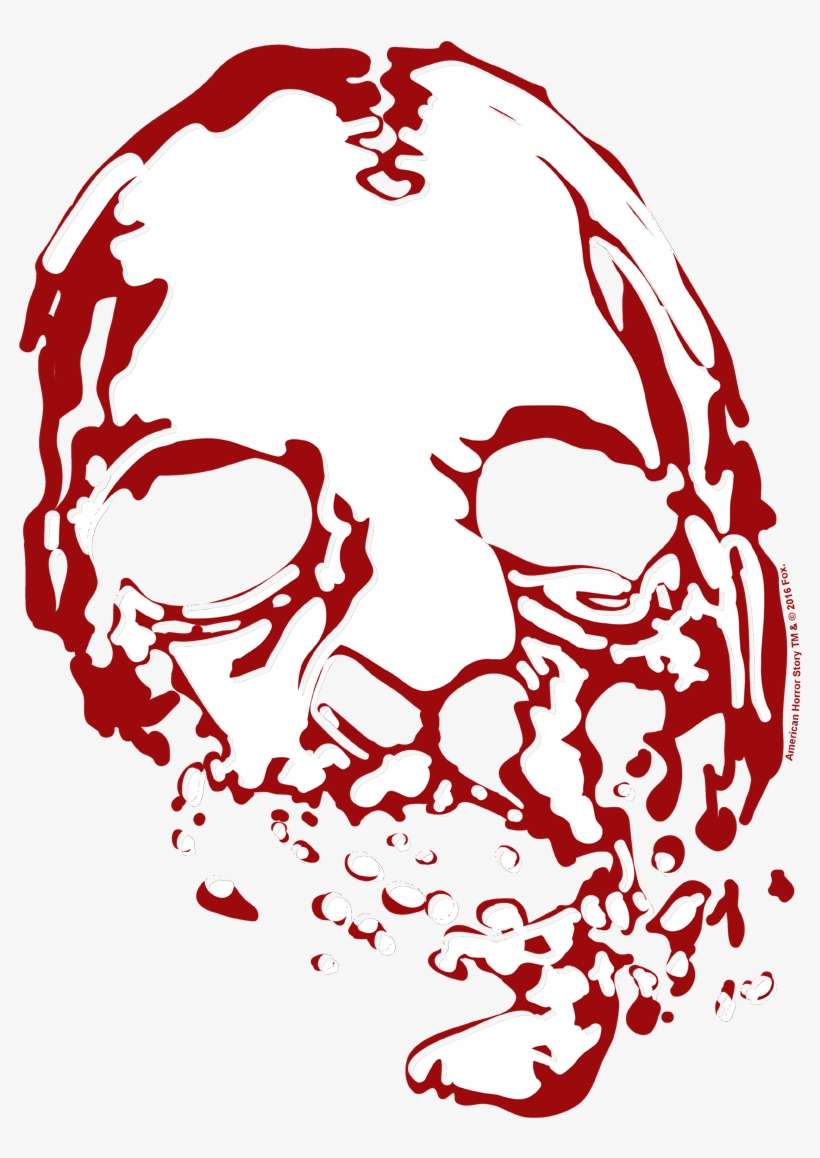 American Horror Story Bloody Face Men's Slim Fit Tshirt American Horror Story PNG Image American Horror Story Bloody Face Men's Slim Fit Tshirt American Horror Story PNG Image