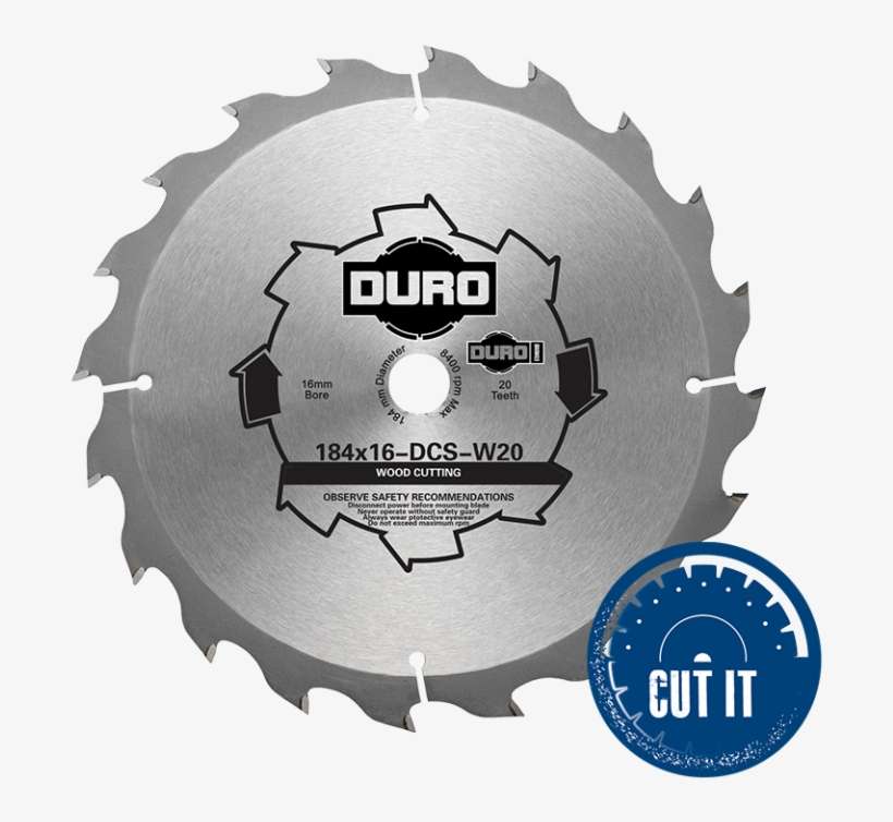 Duro Standard Wood Circular Saw Blade - Duro Dcs W, transparent png download