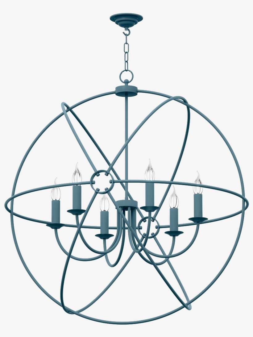 Orb Bespoke 6 Light 900mm Pendant - Haribo, transparent png download