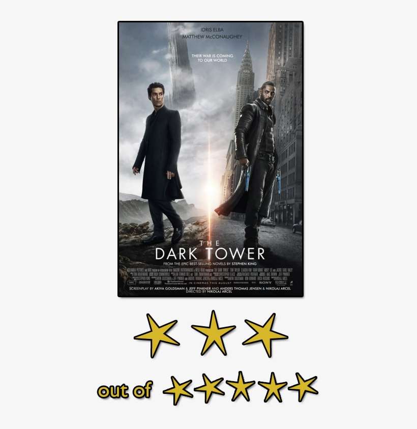 When He Died A Short Time Later, My Interest In The - Dark Tower 2017 Dvd Cover, transparent png download