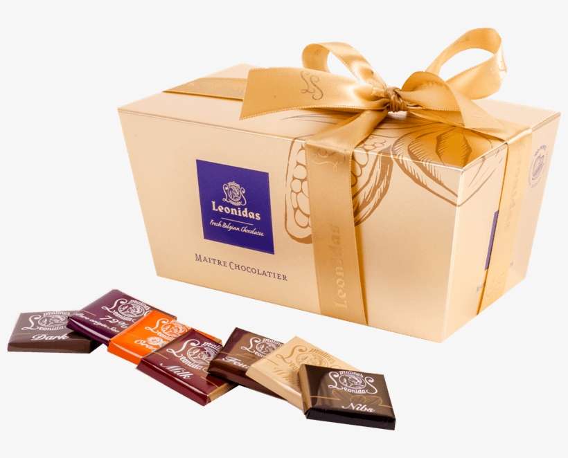 Με Napolitan - Σοκολατακια Leonidas, transparent png download