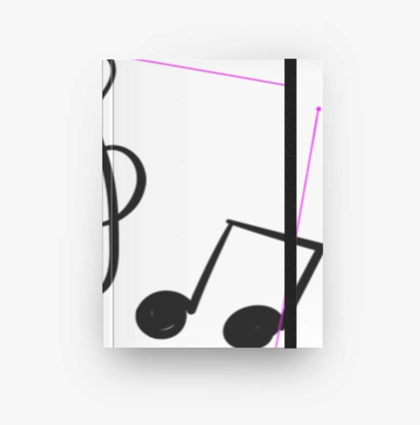 Caderno Notas Musicais De Bellah Magalhãesna - Music, transparent png download