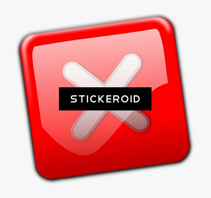 Cancel Button - Sign, transparent png download