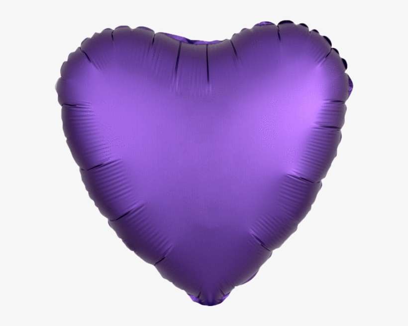 Anagram Herz Ballon Satin, transparent png download