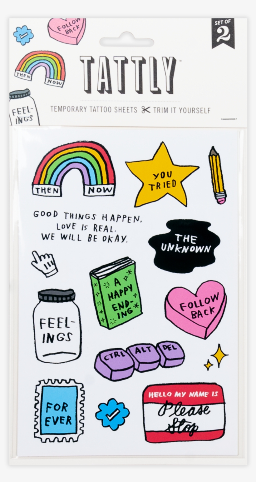 Mixed Feelings Sheet - Tattly, transparent png download