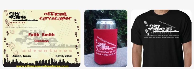 Cityscaper Scavenger Hunt Shirt - Foot Vector, transparent png download