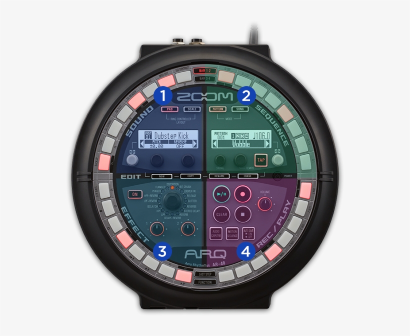 It's All About The Base - Zoom Arq Ar-48 Music And Live Performance Instrument, transparent png download