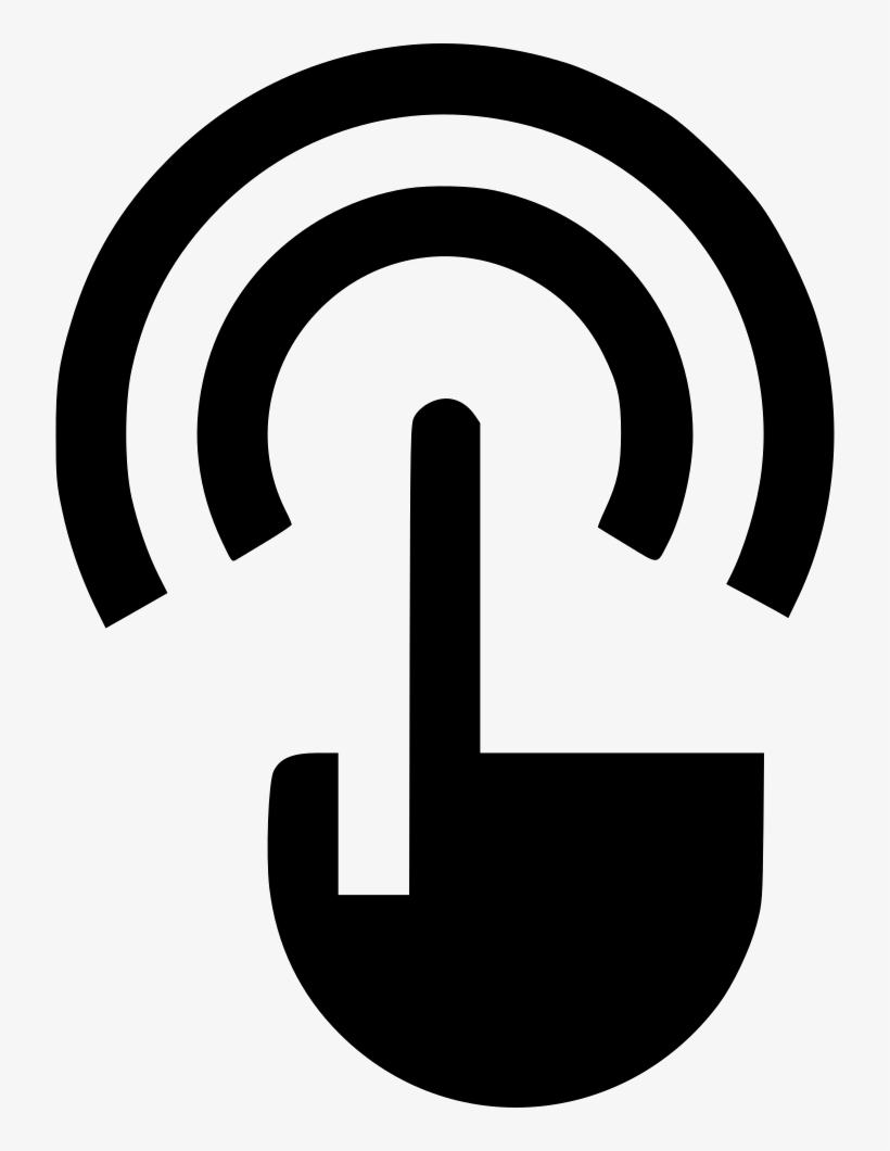 Touch Gesture Ui Wifi Finger Ui Comments - Ville De Saint Etienne, transparent png download