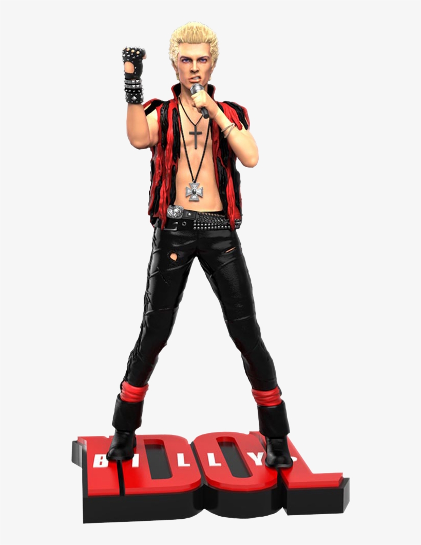 Billy Idol Rock Iconz 1/9th Scale Statue - Billy Idol Png, transparent png download
