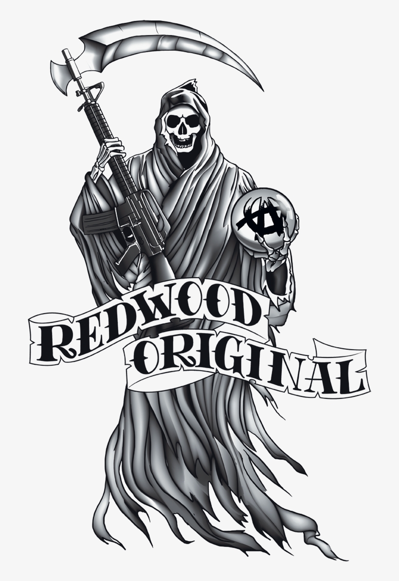 Sons Of Anarchy Redwood Original Men's Long Sleeve - Soa Sons Of Anarchy Crime Drama Series Redwood Original, transparent png download