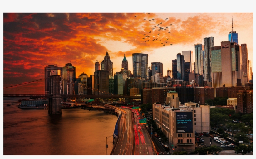 Score 50% - Brooklyn Bridge, transparent png download