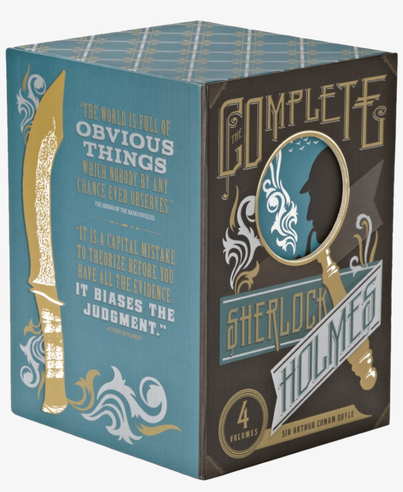 The Complete Sherlock Holmes - Complete Sherlock Holmes By Sir Arthur Conan Doyle, transparent png download