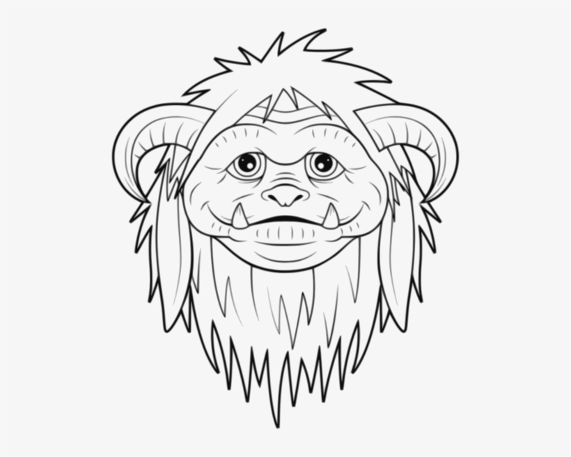 Deadpool Guy, Deadpool Guy - Ludo From Labyrinth Silhouette, transparent png download