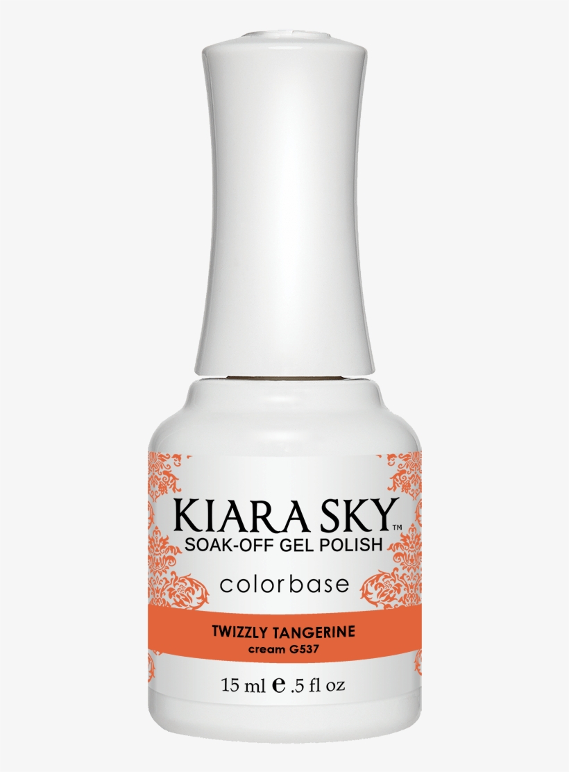 Gel Polish G542 Twizzly Tangerine - Kiara Sky, transparent png download