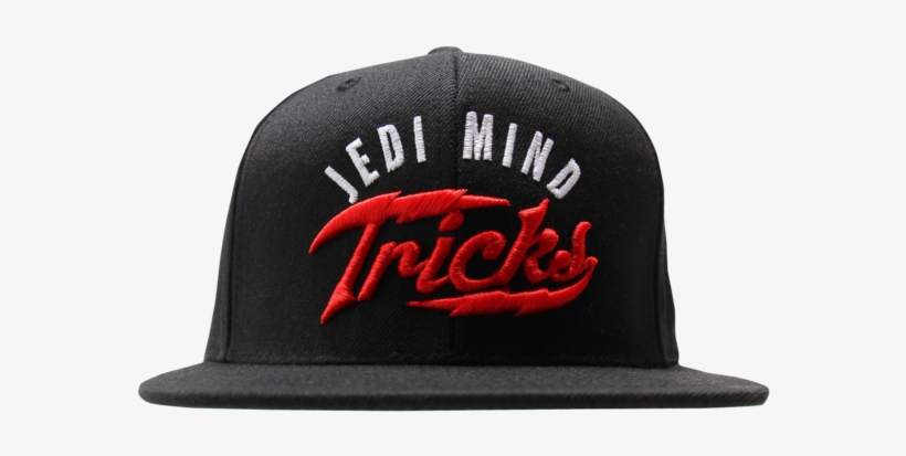Red Bolt On Black Snapback - Jedi Mind Tricks Snapback, transparent png download