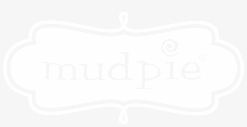 Mud Pie Logo White - Mud Pie, transparent png download
