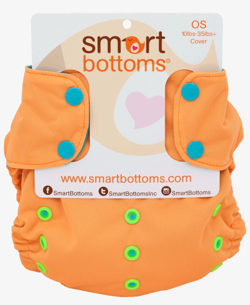 Too Smart Diaper Cover - Smart Bottoms Blue, transparent png download