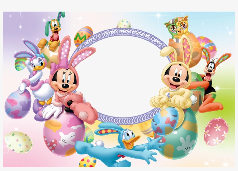 Pascoa-disney Disney Scrapbook, Macro Photography, - Happy Easter Minnie Mouse, transparent png download