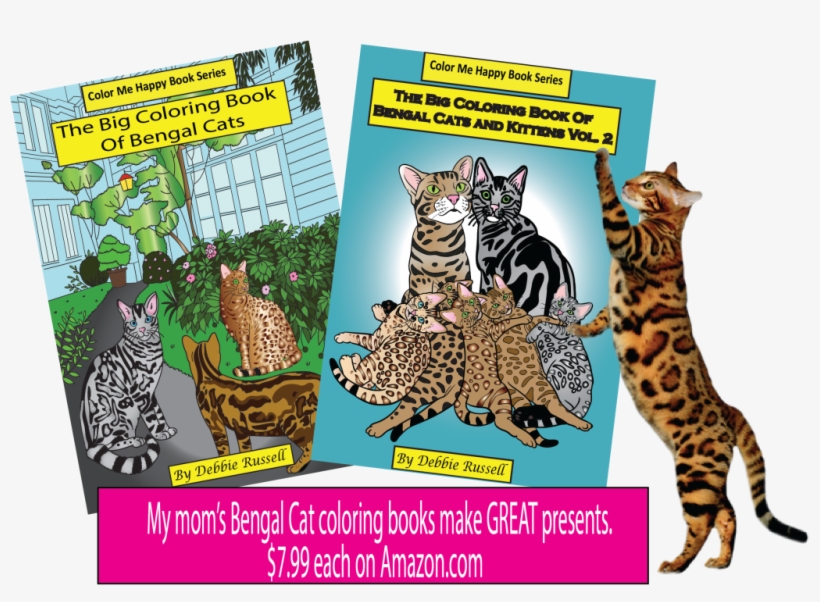 Http - Big Coloring Book Of Bengal Cats, transparent png download