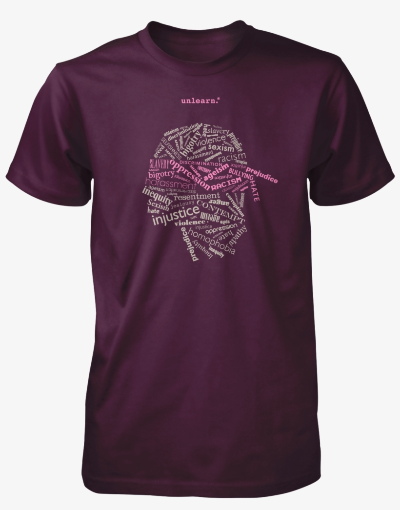 Unisex Heather Plum T-shirt - Sign Language Club Shirt, transparent png download