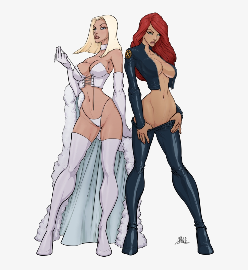 Re-commission Piece Done For Denibeast Of The Ladies - Jean Grey, transparent png download