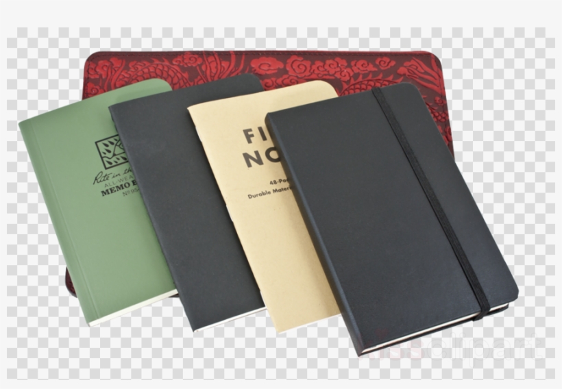 Moleskine Pocket Notebook Clipart Paper Notebook Moleskine - Dog Foot Clipart Png Black And White, transparent png download