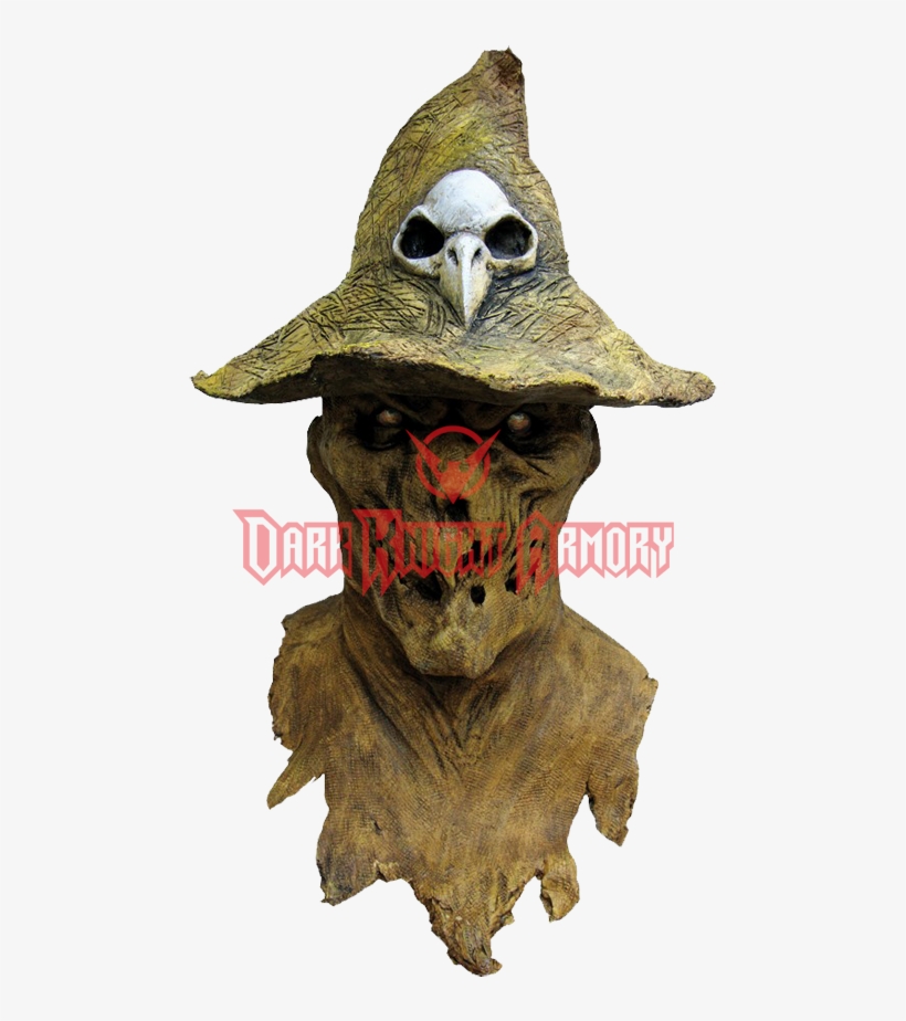 Evil Scarecrow Mask - Evil Scarecrow Halloween Mask, transparent png download