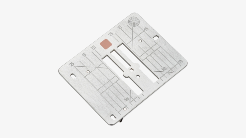 Straight- And Cutwork Stitch Plate - Electronics, transparent png download