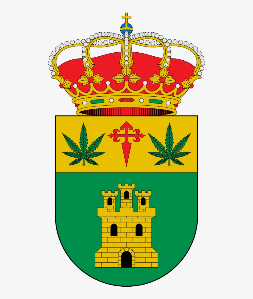Arms Of Santa Cruz De Los Cáñamos, Spain - Escudo Santa Cruz De Los Cañamos, transparent png download