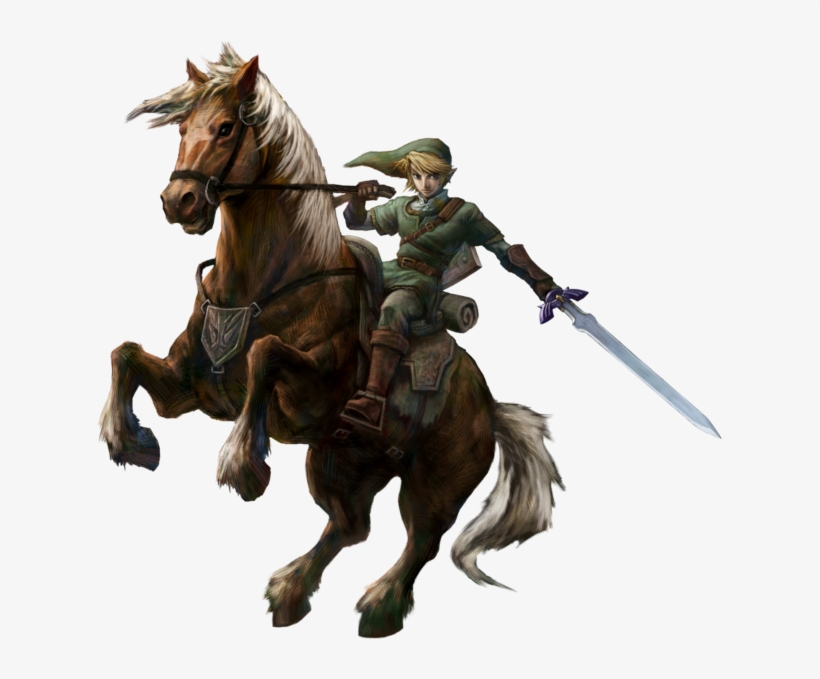 Twilight Princess - Link And Epona Twilight Princess, transparent png download