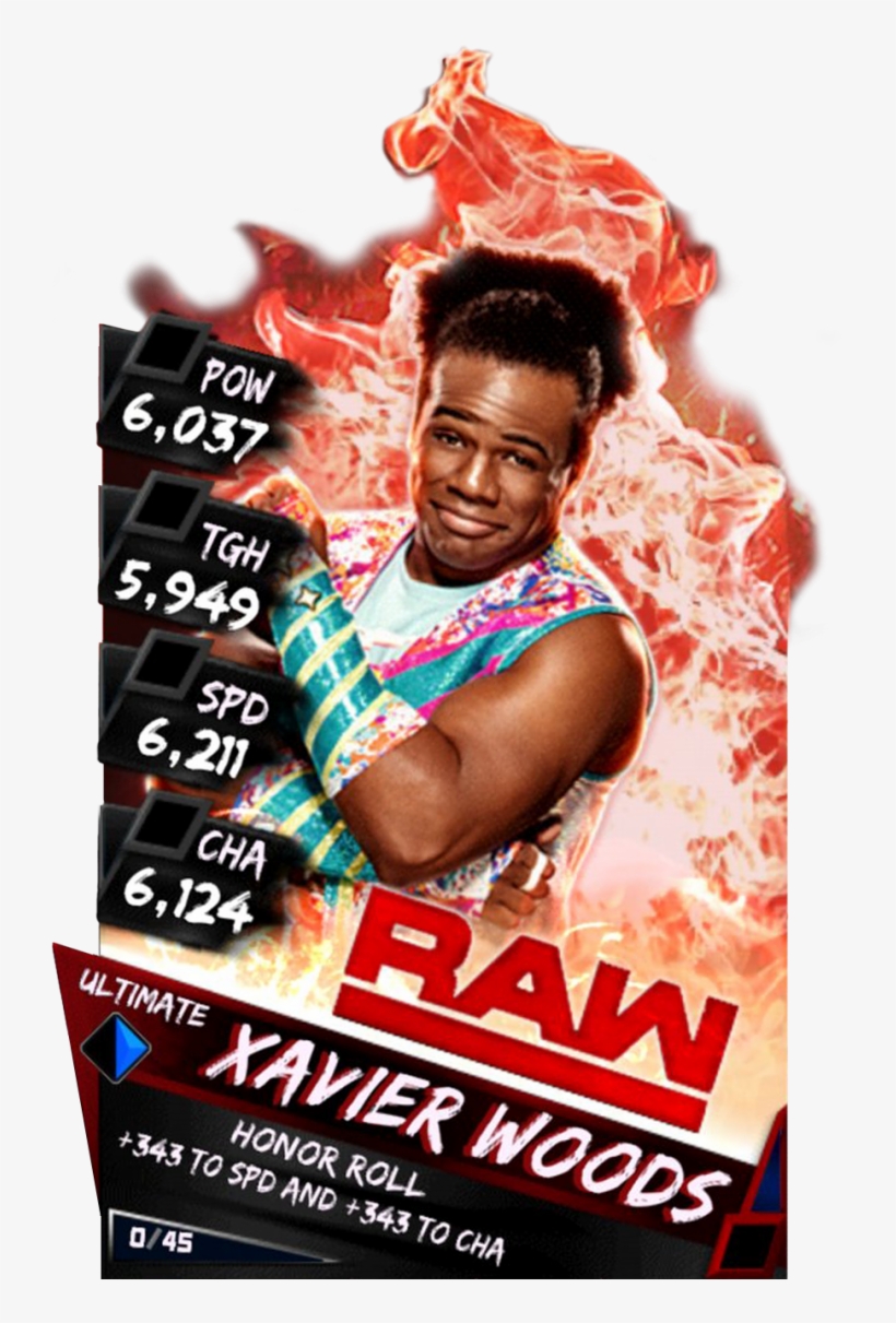 Supercard Xavierwoods S3 Ultimate Raw 9699 - Wwe Supercard Seth Rollins Ultimate, transparent png download