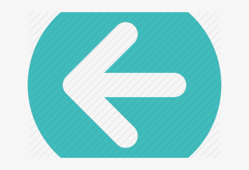 Back Arrow - Sign, transparent png download