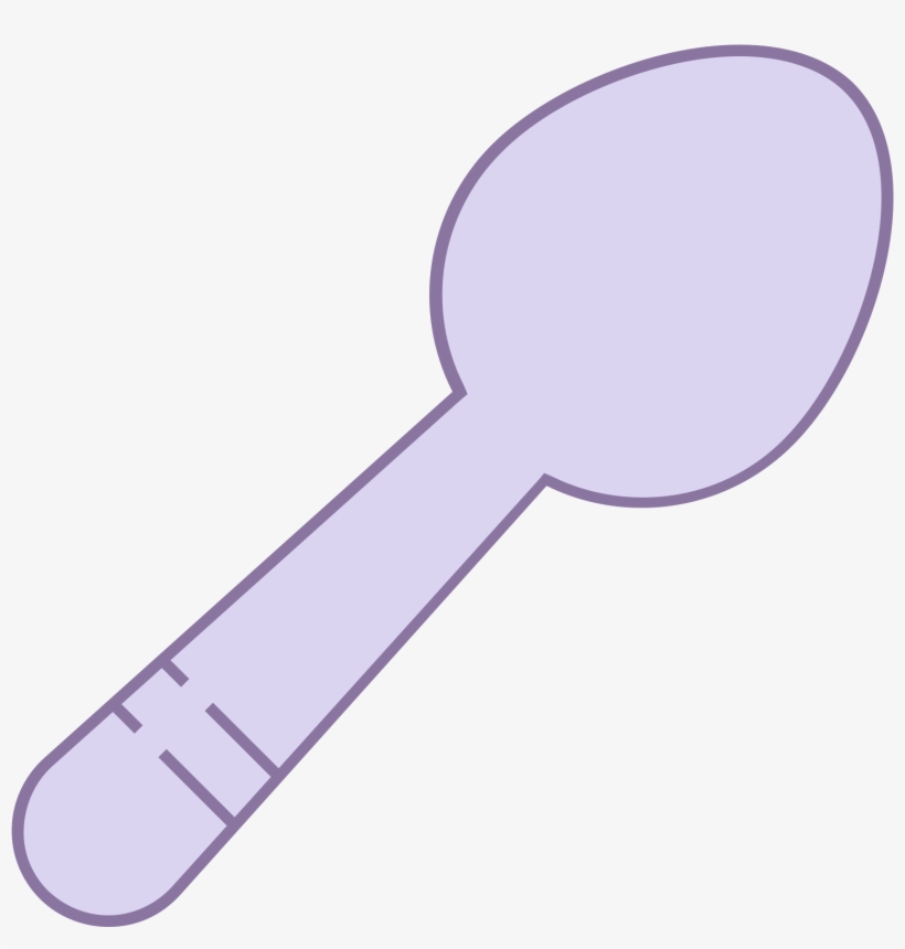 The Icon Shows A Basic Spoon That Would Be Used To - Circle, transparent png download