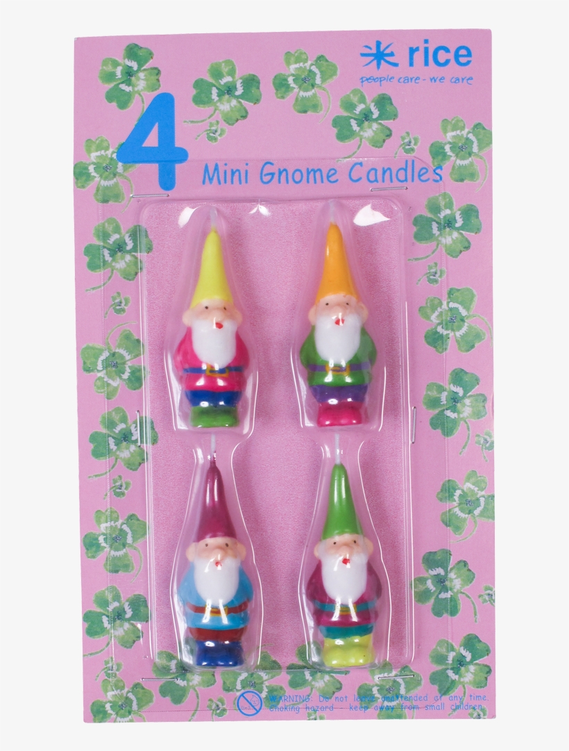 Mini Gnome Candles - Mini Gnome Candles By Rice Aa3044, transparent png download