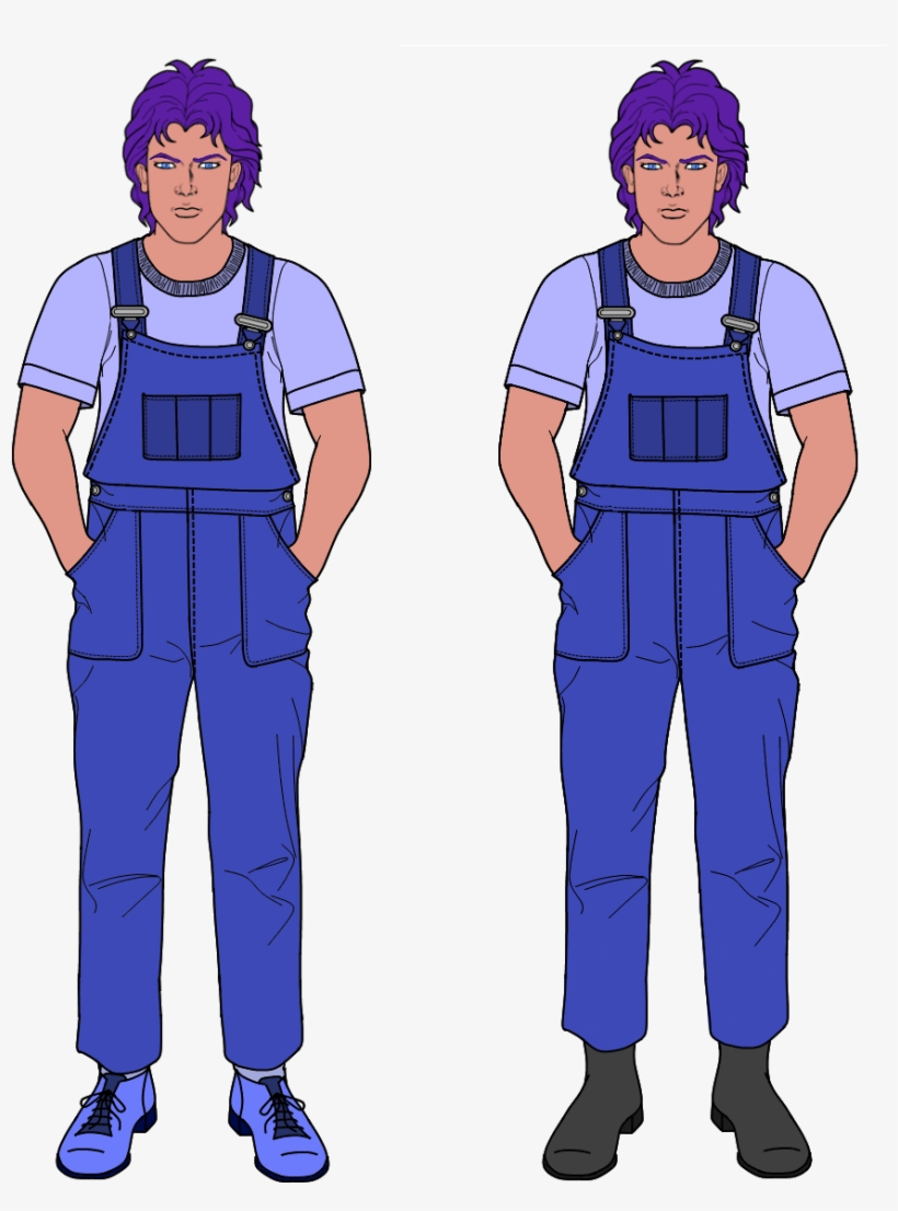 Brain Clipart Png - Man In Overalls Drawing, transparent png download