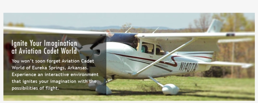 Make Aviation Cadet World Your Destination In The Ozarks - Cessna 172, transparent png download