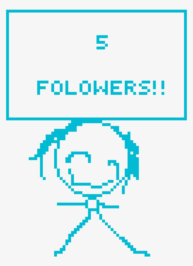 5 Followers By Garfpixelfield - User, transparent png download