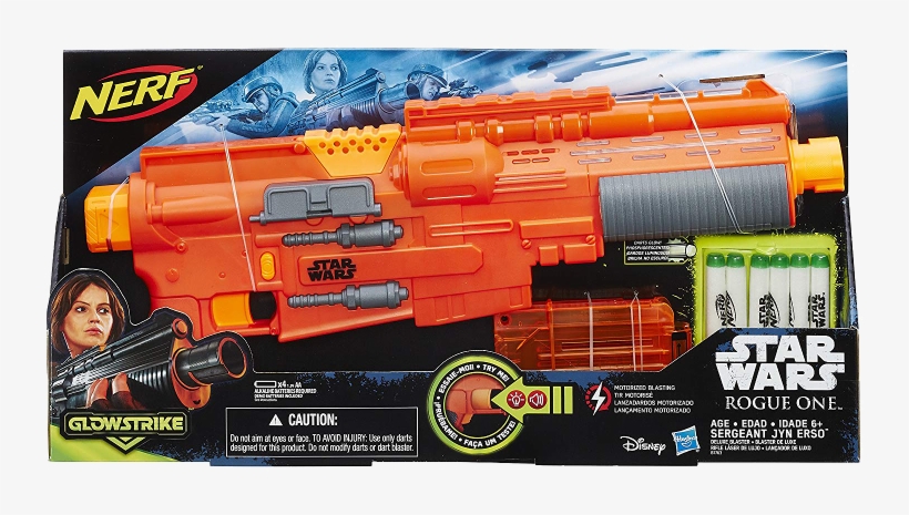 Pirkt Pistole Nerf Star Wars Nerf Blaster Sgt Jyn Erso - Jyn Erso Blaster Nerf, transparent png download