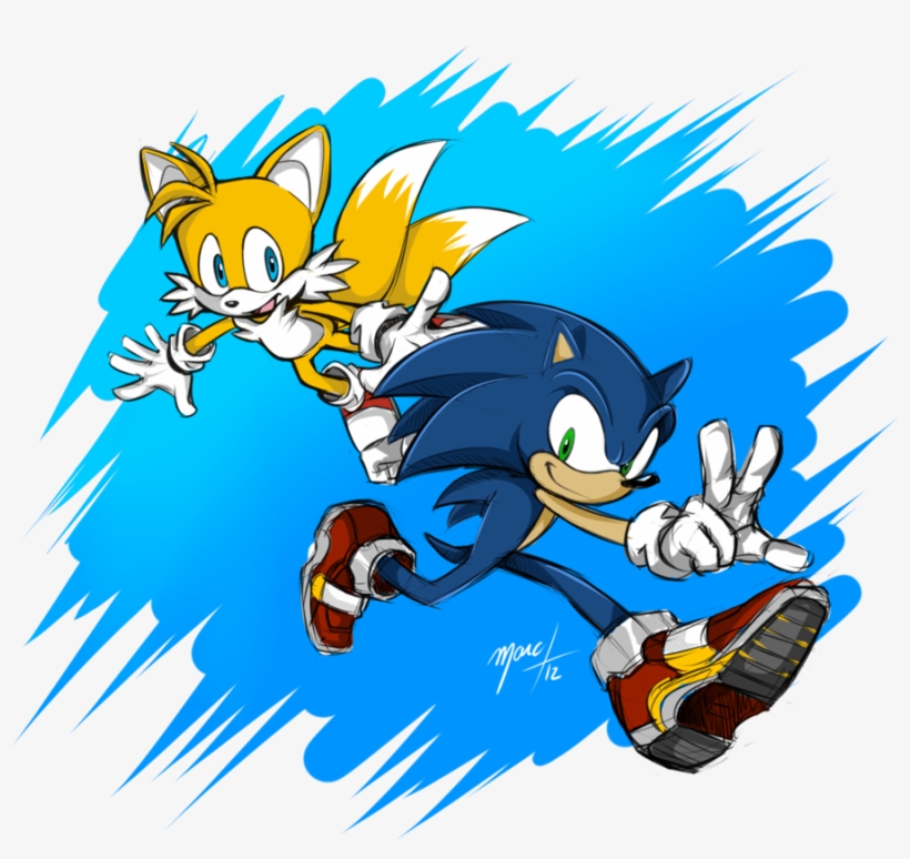 Sonic Y Tails - Sonic Y Tails Png, transparent png download