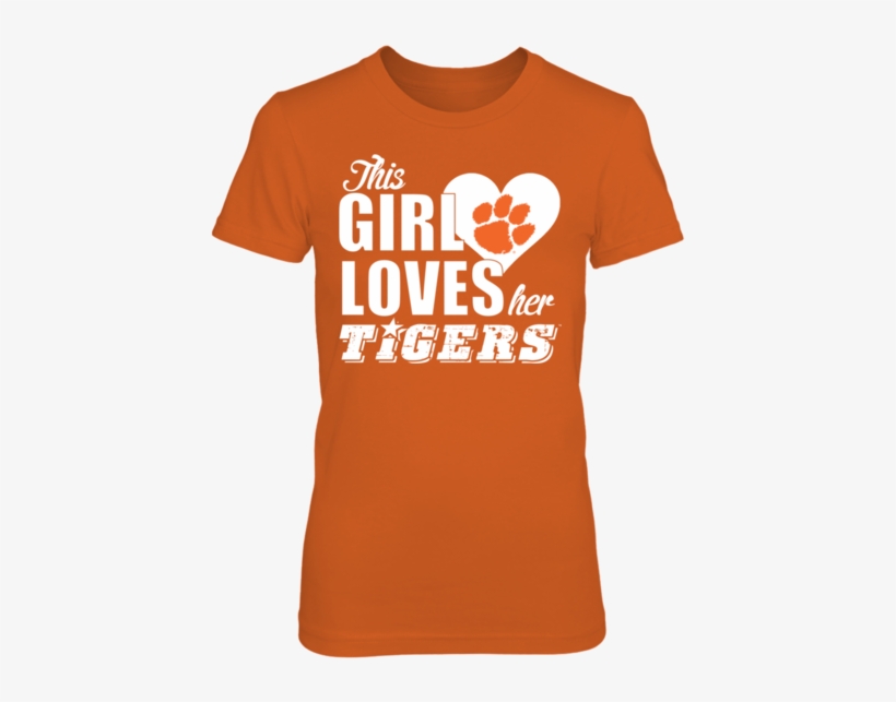 This Girl Loves Her Clemson Tigers Shirt - Ezekiel Elliott Feed Me Shirt, transparent png download