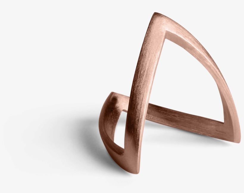 Instagram Inspiration - V Ring Jane Kønig Guld, transparent png download